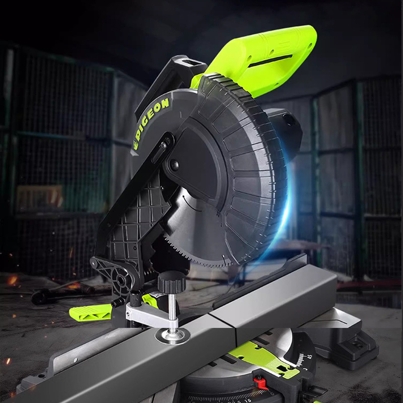 鸽牌G7-255铝锯机10寸铝合金木工斜切机切铝家用木材切割机界铝机