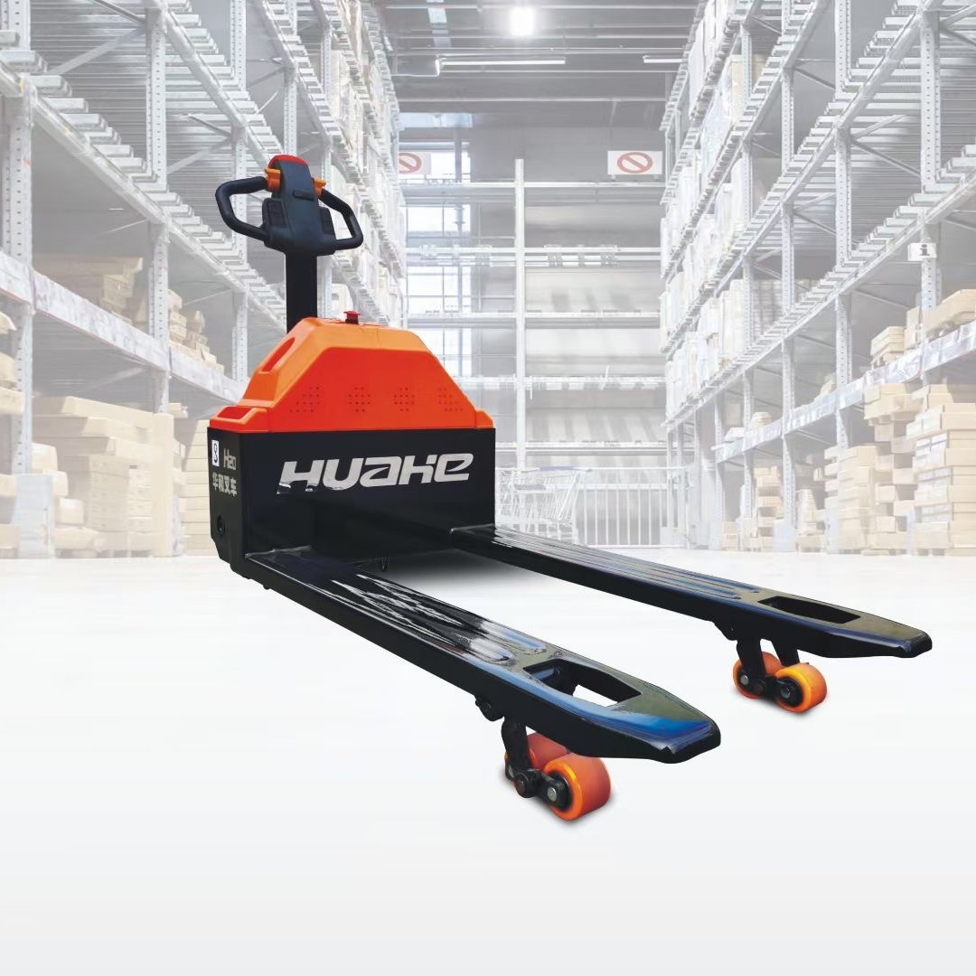 华和叉车厂家 2.0吨电动搬运车铅酸小型托盘车永磁无刷电机