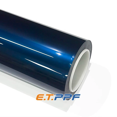 Auto Color Change Film: Stretch Imported Base Material Car - tpu-liquid-metal-blue-liquid-metal-blue-152m15m