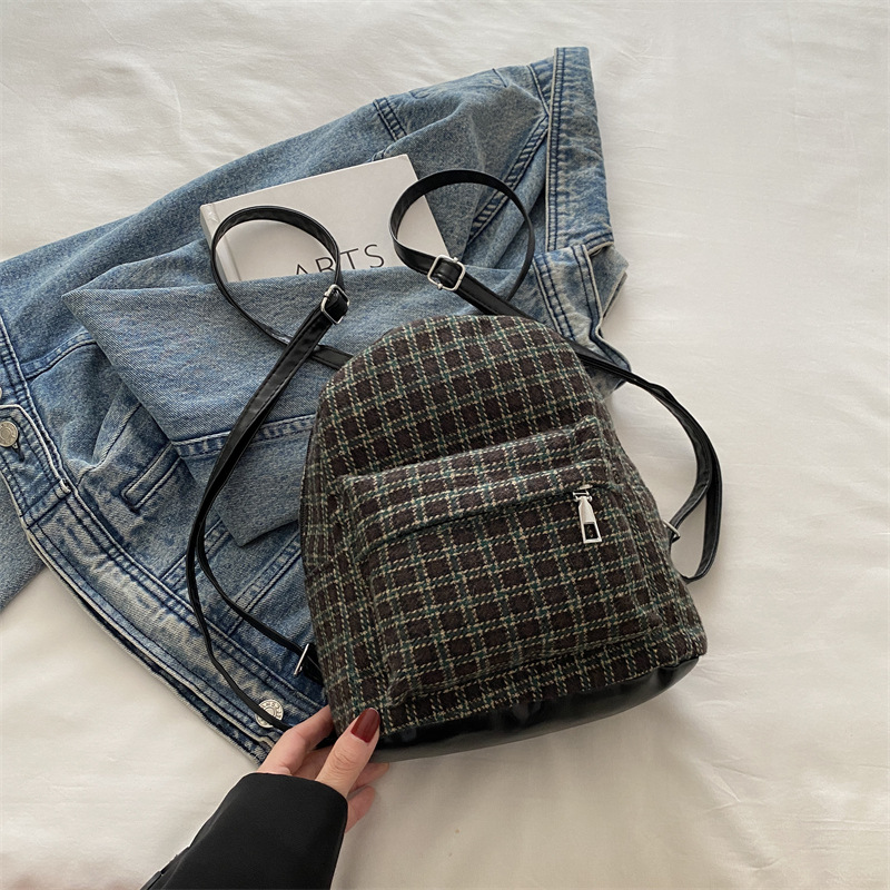 2024 invierno nuevo estilo versátil este año popular bolsas casuales de alta calidad, nicho, mochila de moda de mujer