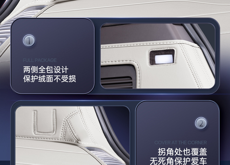 Special for Tengshi N9 trunk mat fully surrounds 25 six-seat car inner trunk mat to change decoration accessories