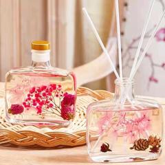 Fire-free aromatherapy essential oil dried flower arrangement, bedroom fragrance reed diffuser, indoor air freshener, bedroom aroma.