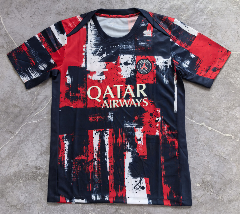 2526 サッカーユニフォーム パリコレクション プレーヤーファンバージョン スペシャルエディション トレーニングユニフォームセット レトロチャンピオンズリーグジャージ|undefined
