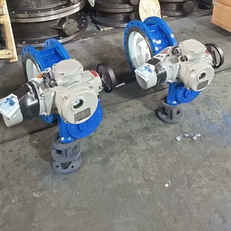 Электрический эксцентриковый дроссельный клапан