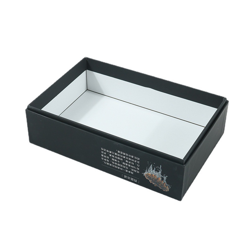 Caja de papel personalizada con tapa y base para pepino de mar, caja de regalo para mariscos frescos, impresión UV, caja de embalaje para productos secos de Año Nuevo hecha a medida. image 6