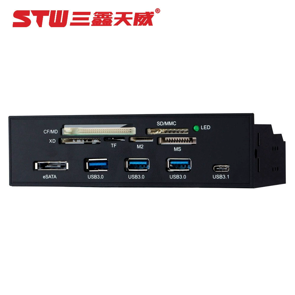 Корпусная передняя панель USB 3.0 карт-ридер встроенный многофункциональный считыватель карт
