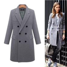 Plus Size Ladies Coat 2023Fashion Women Warm Jackets毛呢大衣