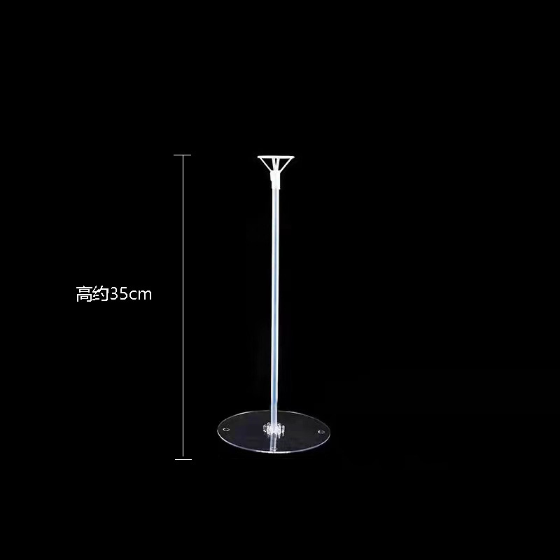 Nuevo alargado flotante banquete de boda Decoración de cumpleaños soporte de exhibición suministros de diseño mayor mesa de globo columna flotante