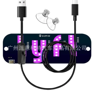 Avtomobil LED Taksi Göstərici İşığı Lyft USB 5-6V