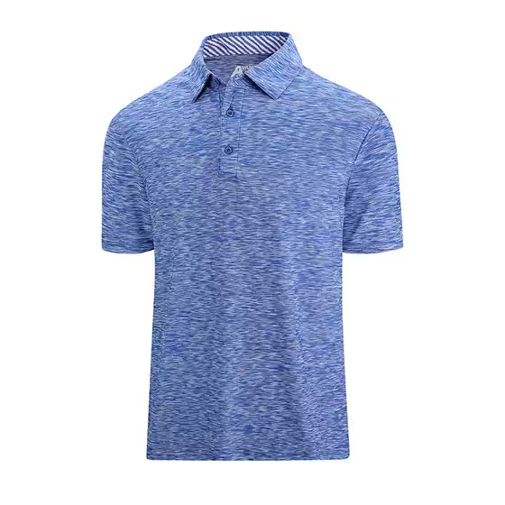 2025 New Summer Quick-Dry Golf Casual Polo Shirt for Men Solid Color Fitness Short Sleeve