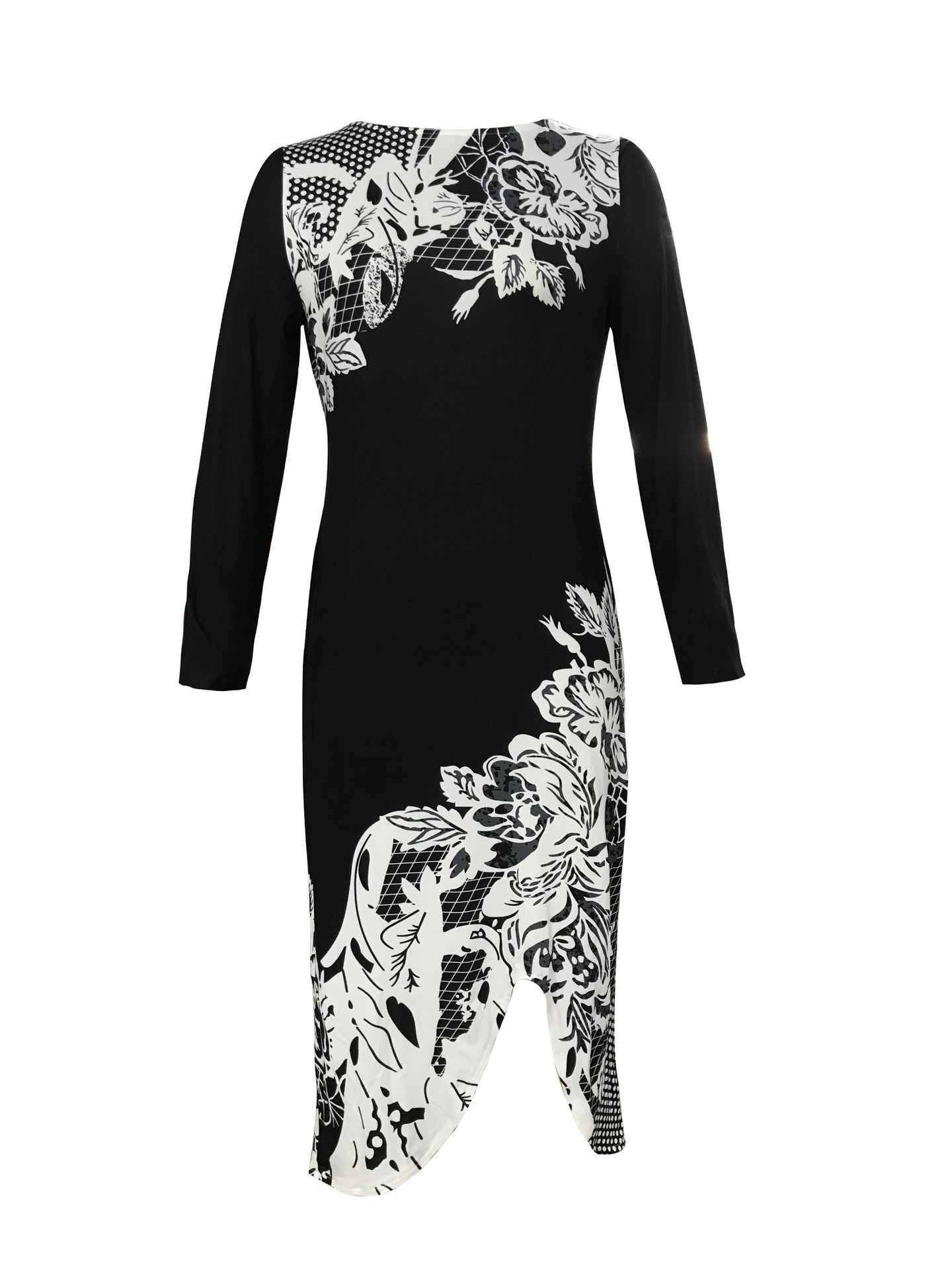 Robe Cheongsam cintrée à la taille, style urbain, élégante et décontractée_voghion.com
