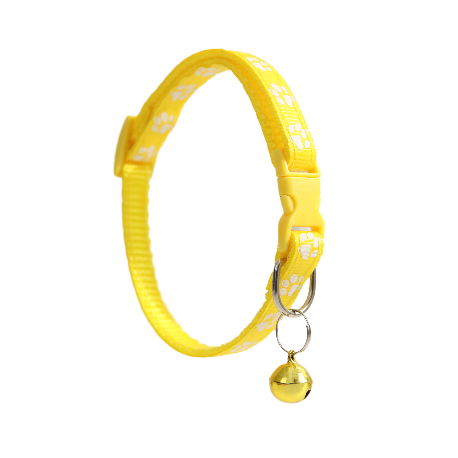 Gran cantidad de stock al por mayor precio especial parche de huella campana collar para mascotas collar para gatos collar para mascotas collar transfronterizo