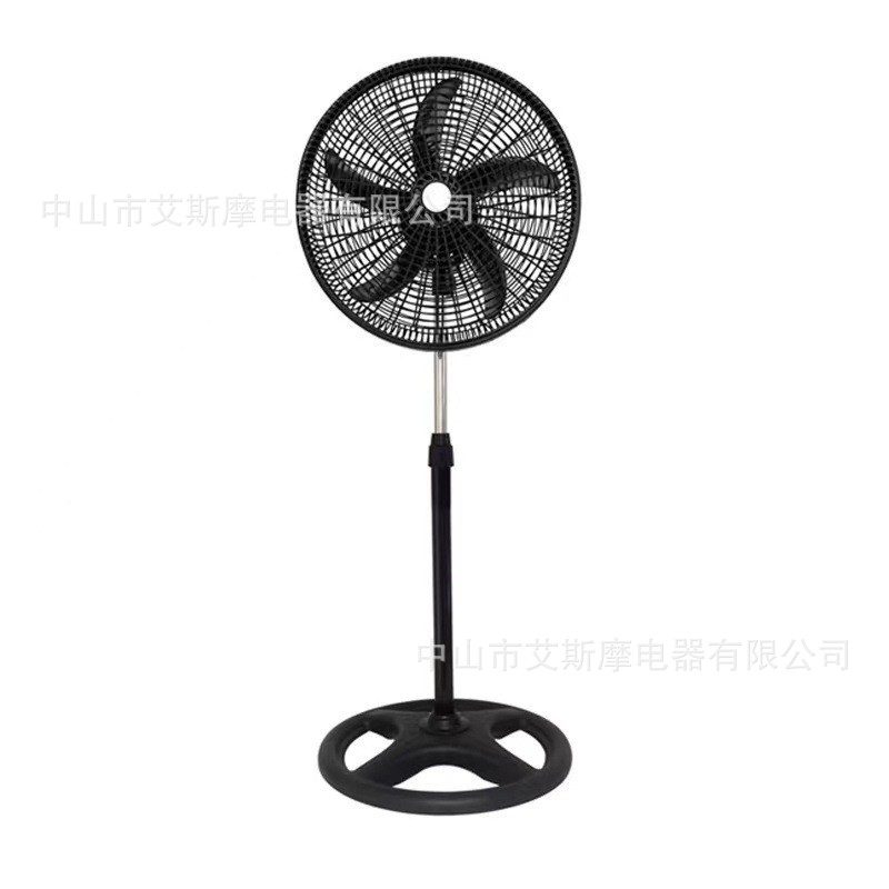 Source Factory 18inch Floor Fan Custom Color Vertical Electric Fan Oscillating High Wind Power Household Industrial Fan