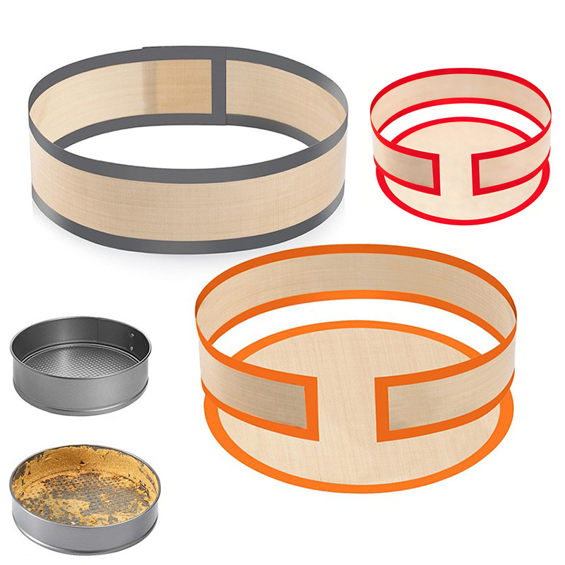 9inch Pans Non-Stick Easy to Clean Food Grade Dutch Bread Mat Silicone Baking Mat Springform