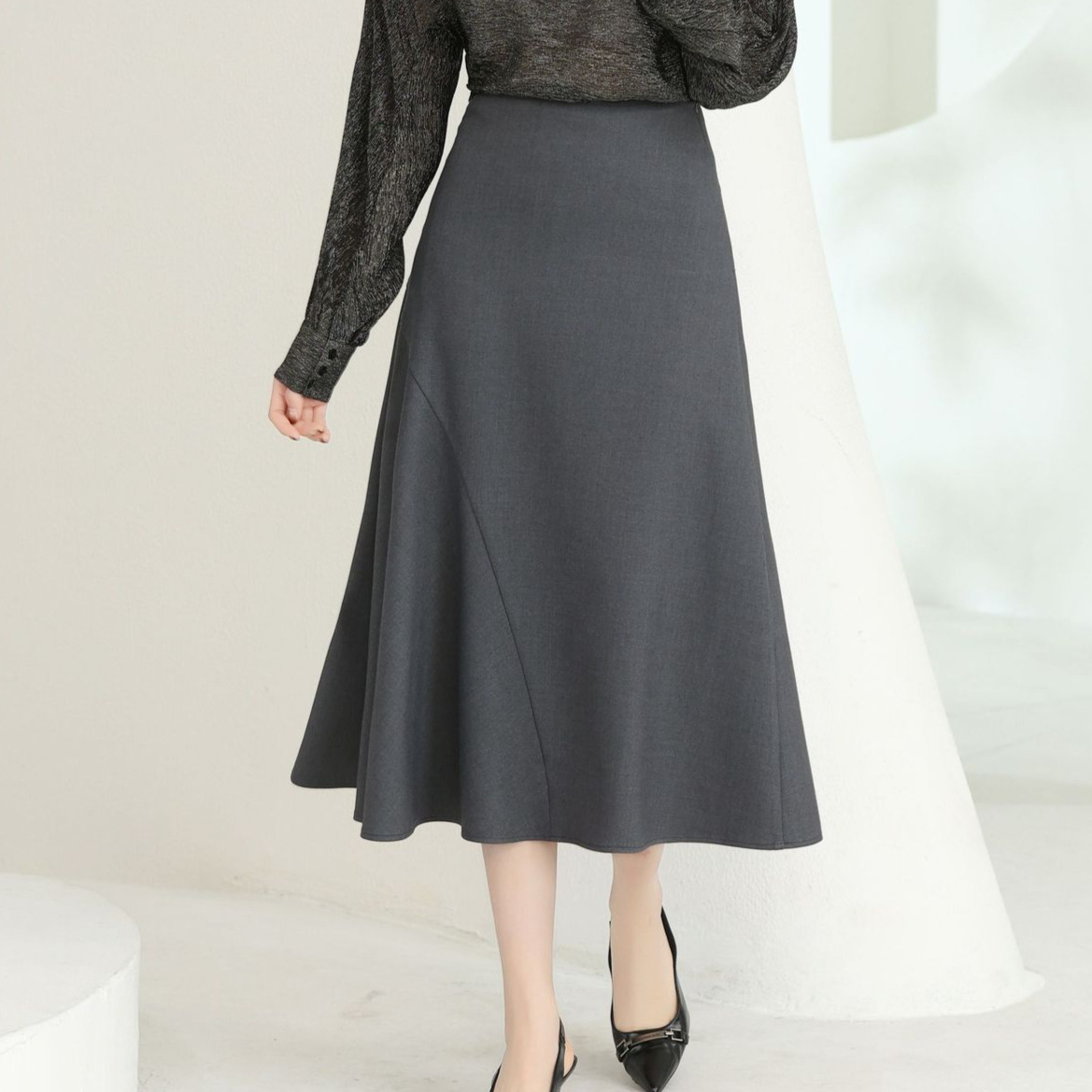 Design elegant long skirt