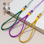 厂家直销手把件绳地摊热销菩提挂件绳现货供应编织绳颜色齐全国风