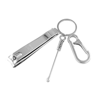 Ear Pick, Ear Scoop, Nail Clipper, Keychain Pendant, Nail Clipper Keychain, Ear Cleaning Tool Set