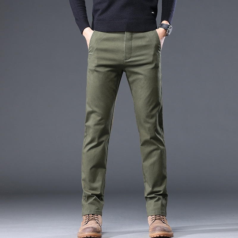 Summer thin cotton trend trousers