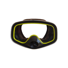 台灣潛水用品自由水肺潛水鏡鋼化玻璃游泳潛水浮潛透明硅膠面罩