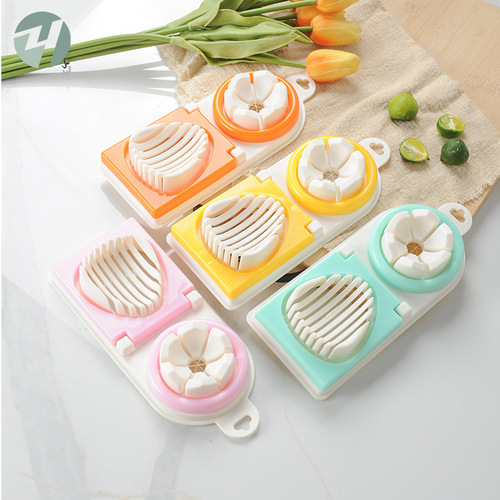 Multifunctional egg cutter and two-in-one preserved egg cutter, stainless steel wire-cut preserved egg egg slicer