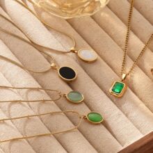 ��ʽ�͹��L��С���ٴ�18k���i���؈��ʯ�E�A��������Ů