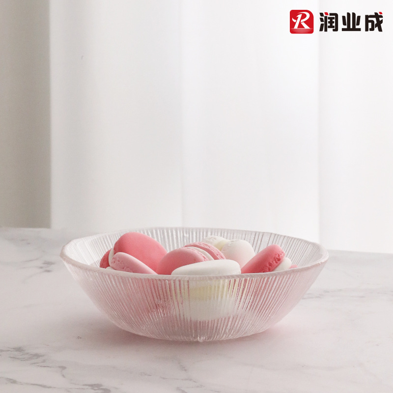 Kung Fu High -temperature glass bowl transparent fruit salad bowl…