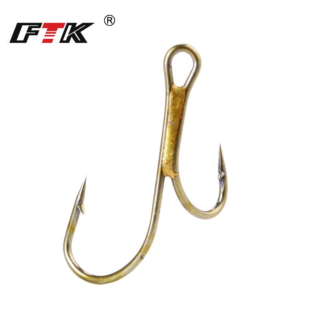 FISHKING Marrón pies altos y bajos dos ganchos de anclaje 20 ganchos de Bajo 2X reforzados ganchos de anclaje especiales transfronterizos al por mayor