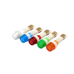 10mm High Head Pin Plastic Indicator Light 12v Audio Dubbing Power Supply Plastic Signal Light