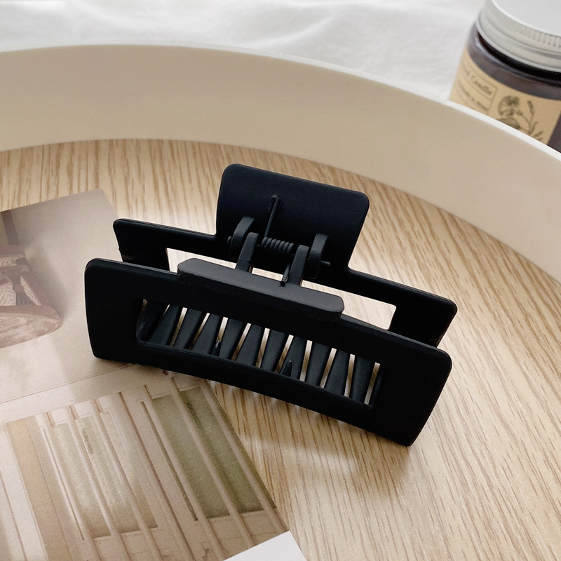 13cm Volumen de pelo clip de tiburón grande clip de pelo cuadrado de nuevo cabeza clip de pelo tocado updo clip de pelo chica