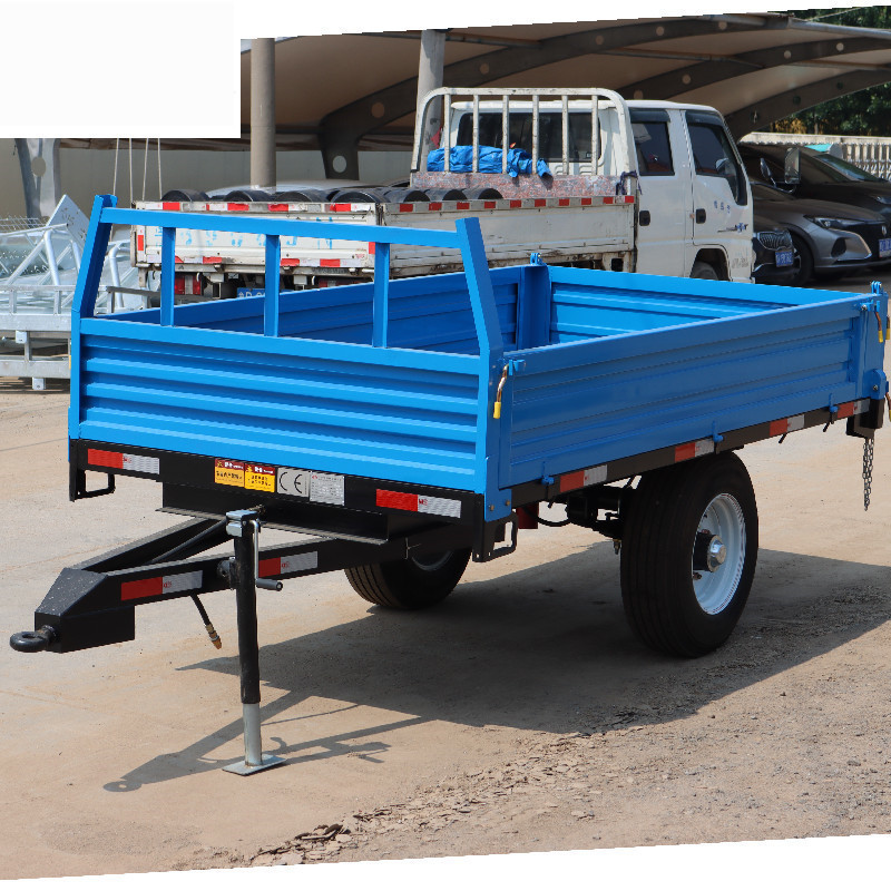 拖拉机拖斗车 农用自卸拖车 翻斗拖车 田地转运拖车