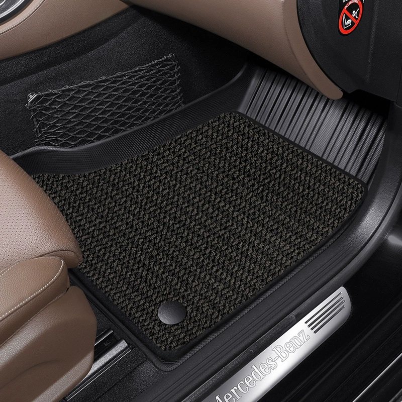 Новая модель автомобильных ковриков Bausch & Lomb для Mercedes-Benz E-Class Menis, двухслойные, из TPE.