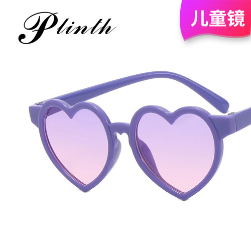 Children's sunglasses, anti-UV, baby fashion trends, boys and girls, loving cartoons, cute sunglasses, children's glasses