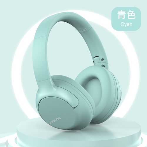 Cross-border Bluetooth headset head-mounted noise reduction high-value mobile phone wireless gaming foldable card headset