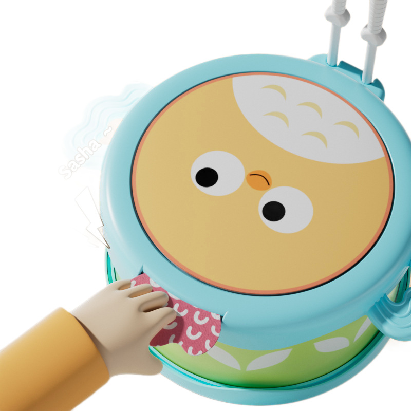 Transfronterizos bebés interiores tambores batería