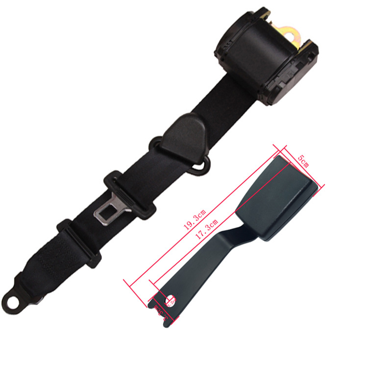 Fully Automatic Retractable Three-Point Safety Belt for Bus and Car, Emergency Stop Locking Car Three-Point Safety Belt Set