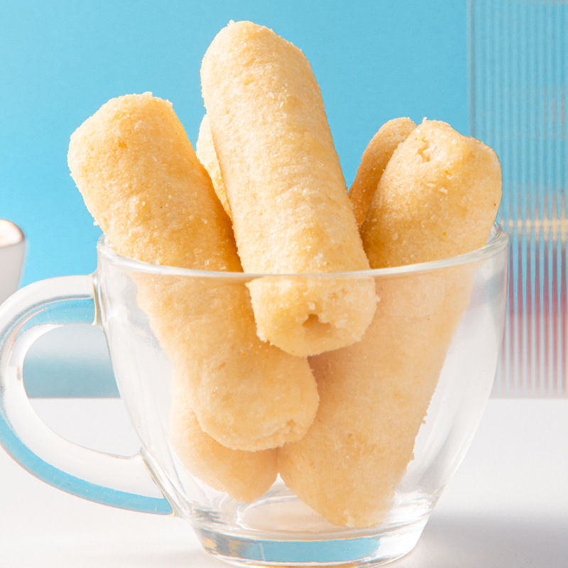 整箱糙米多口味休閒膨化網紅零食獨立小包裝批髮夾心米果卷能量棒