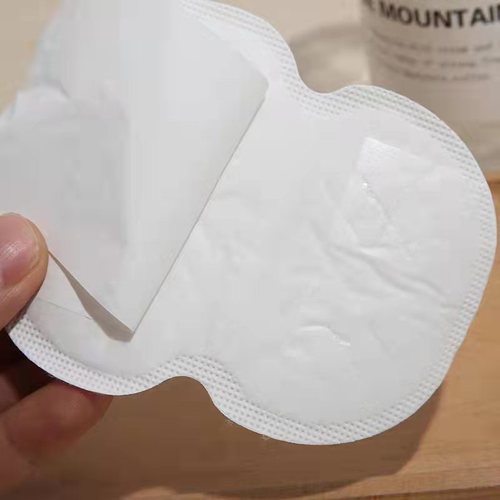 Manufacturer supplies mint ice-sense disposable antiperspirant pads, ultra-thin breathable plum-shaped underarm sweat-absorbent pads, on behalf of