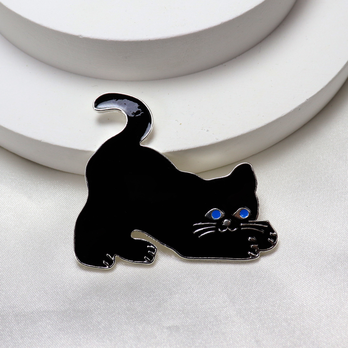 Japan Kyoto SOU Element Animal Flower Enamel Drop Glaze Brooch Corsage Accessories Small Gift Collection