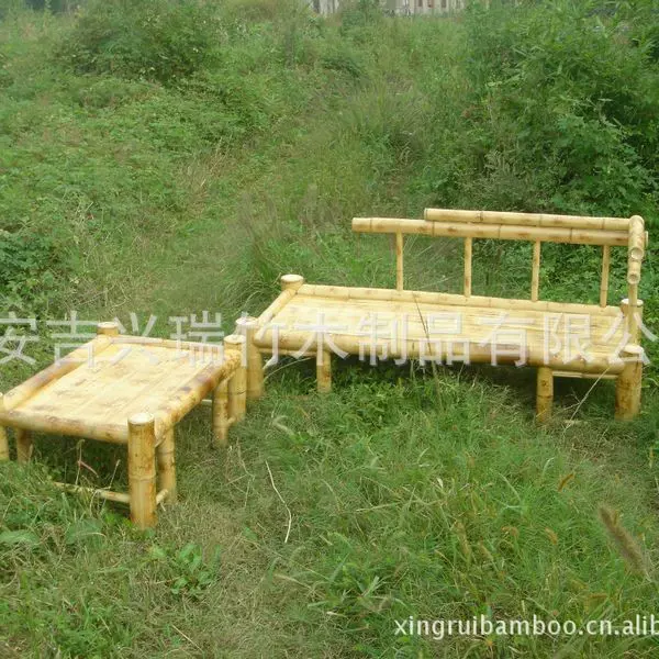 工厂直供出口竹家具 竹沙发 竹靠椅 竹茶几 竹双人椅