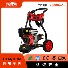 Bison170bar小型汽油清洗机亚马逊家用商用高压洗车机源头工厂