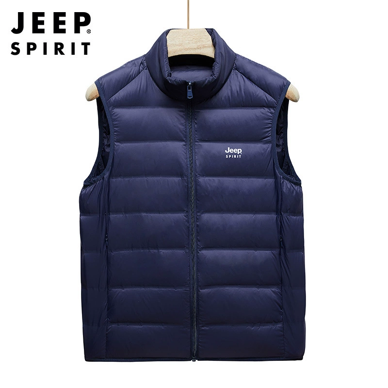 2022 осенне-зимний новый мужской пуховик осенне-зимний новый жилет с воротником-стойкой для отдыха 0751552 жилет