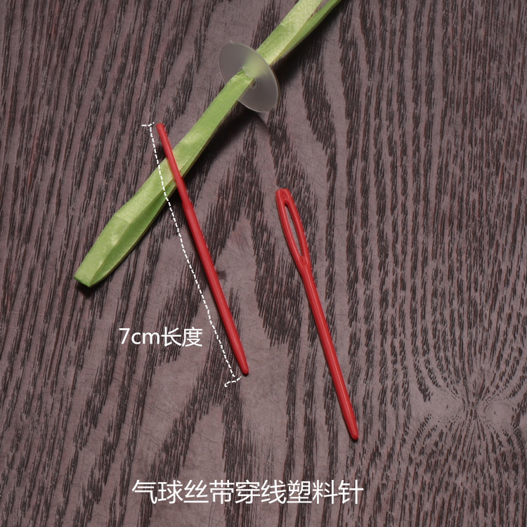 7cm agujas de mano agujas de plástico herramientas de tejido agujas de suéter accesorios de agujas de plástico de bandera de color
