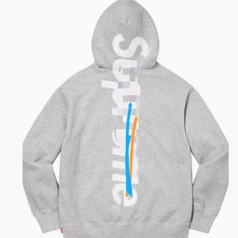 European and American Trendy Brand Hooded Sweatshirt for Men, Heavyweight American-Style Fleece Autumn and Winter Hoodie Sweatshirt Jacket, Foreign Trade