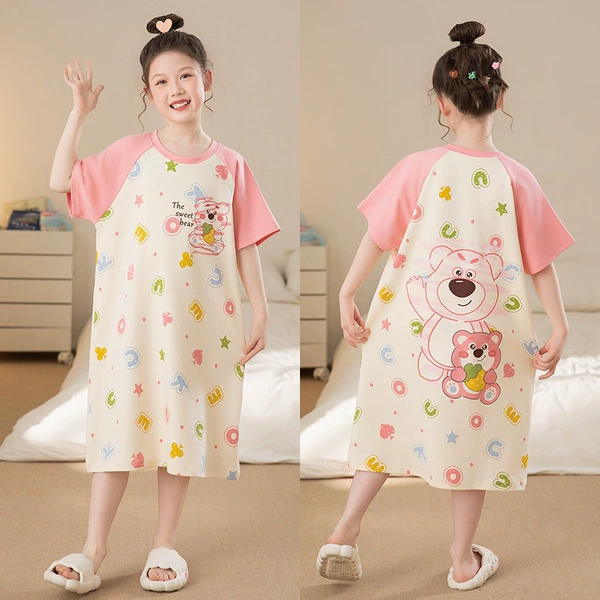 QD-21227【Short-sleeved skirt】
