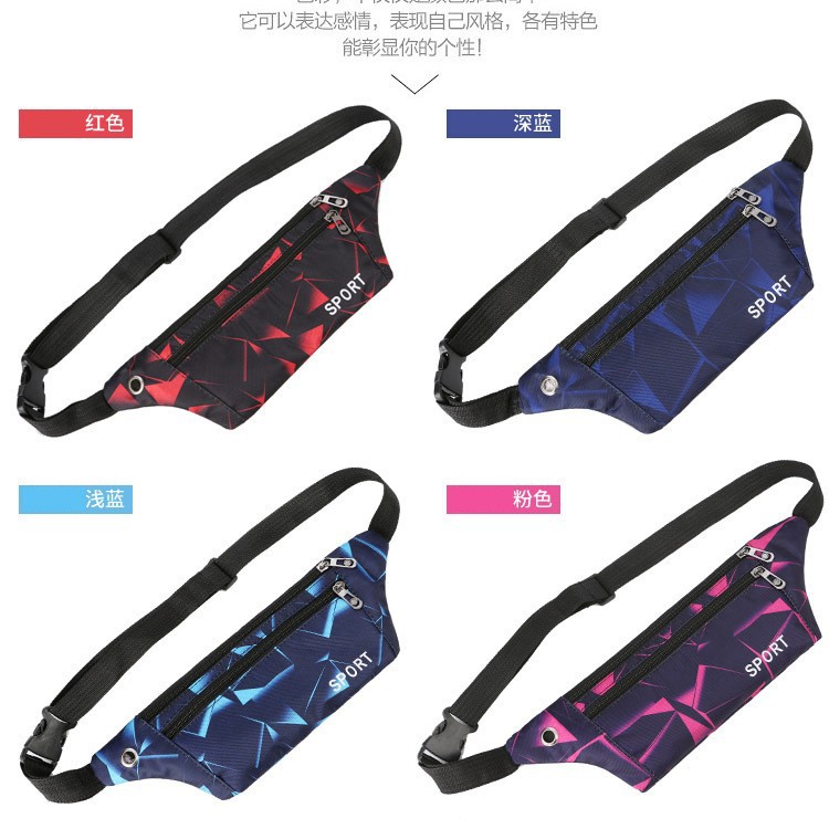 Bolso para teléfono móvil, bolso pequeño, riñonera, bolso multifuncional de tela Oxford, bolso deportivo para hombre, resistente al desgaste, mini, transpirable, para exteriores