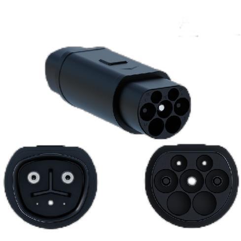 新能源汽车配件充电桩转换头欧标转美标欧标转国标特斯拉转美标