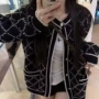 长袖秋冬新款撞色毛衣