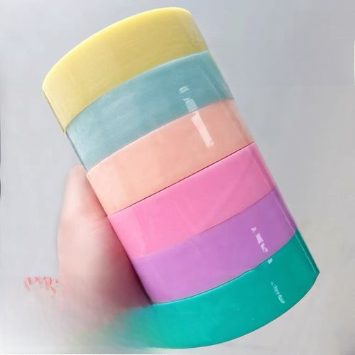 Internet celebrity water ball tape stress relief bare hands silk pearl film macaron color sticky ball sticky ball tape wholesale 