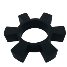 【厂家】丁腈橡胶T80六角轮联轴器对轮缓冲垫t95耐磨梅花垫减震