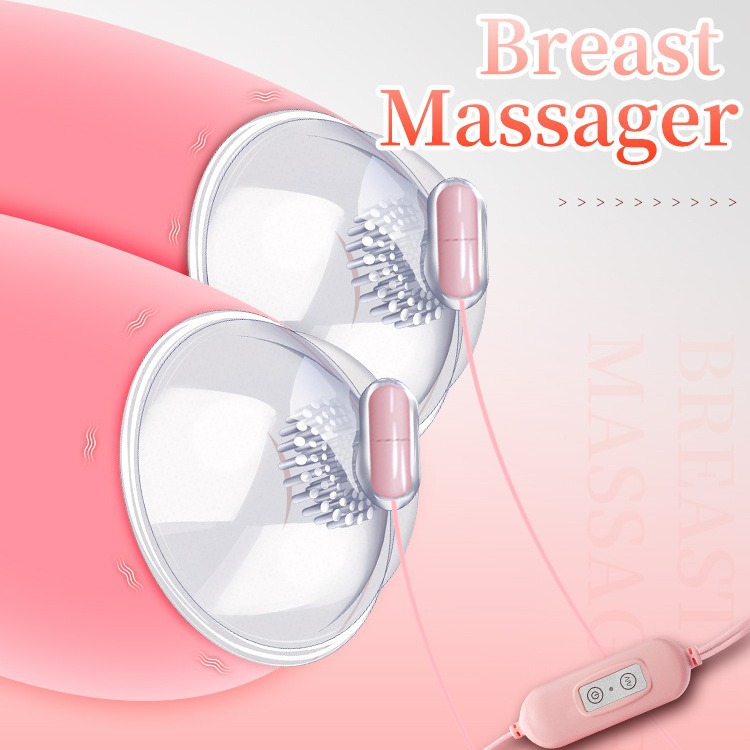 USB Electric Breast Massage Machine for Female Adults Ex Toy